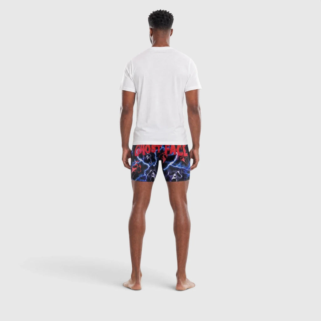 Red Poppy Ghost Face Boxer Briefs - Graphic