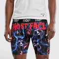 Red Poppy Ghost Face Boxer Briefs - Graphic
