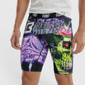 Red Poppy Skull Boxer Briefs - Graphic