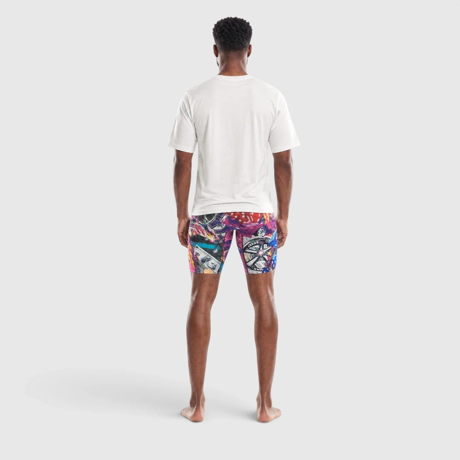 Red Poppy Chaos Boxer Briefs - Graphic