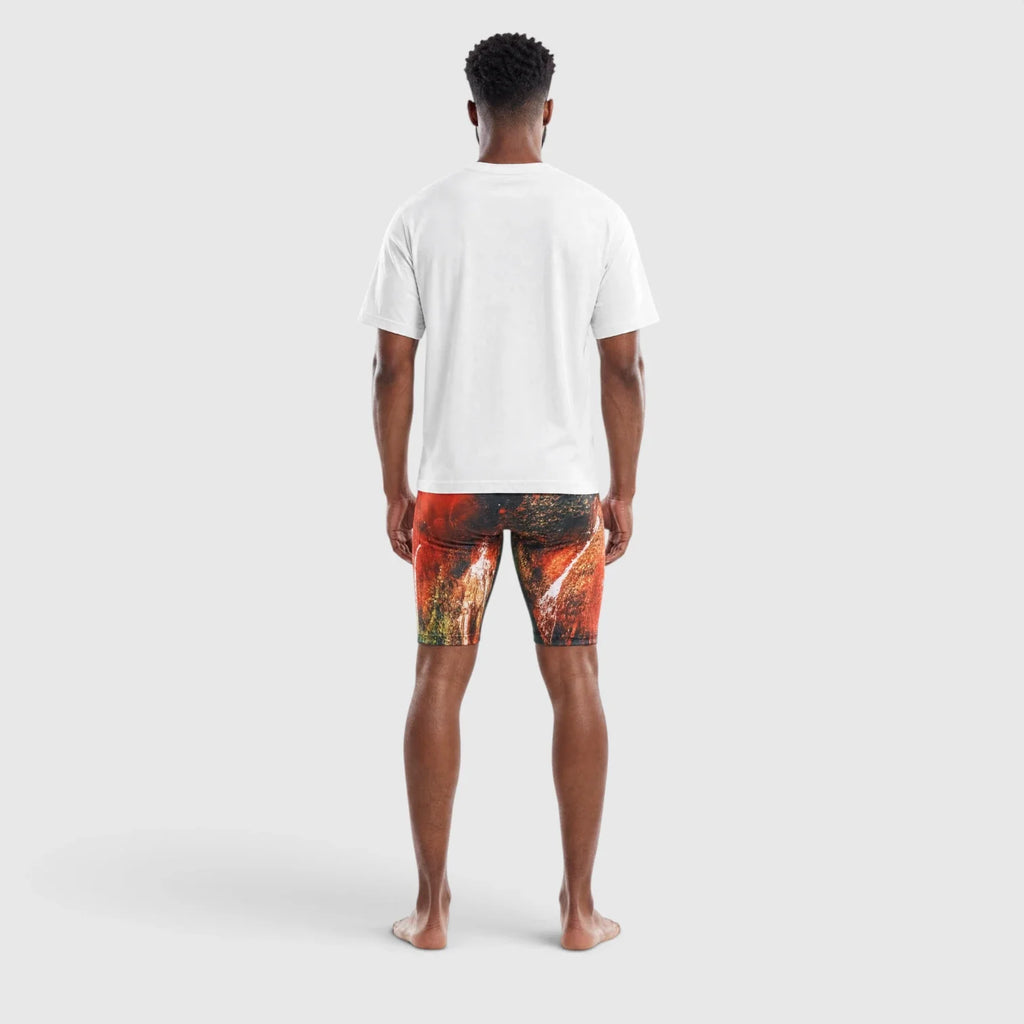 Red Poppy Jungle Boxer Briefs - Graphic