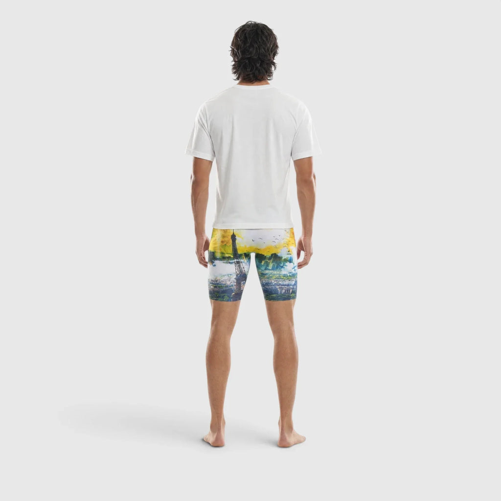 Red Poppy Landmark Boxer Briefs - Graphic