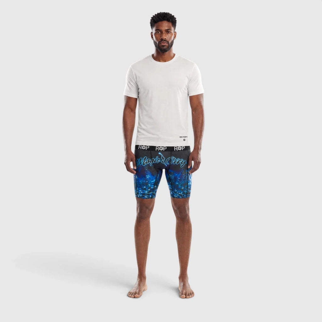 Red Poppy Magic City Boxer Briefs - Graphic