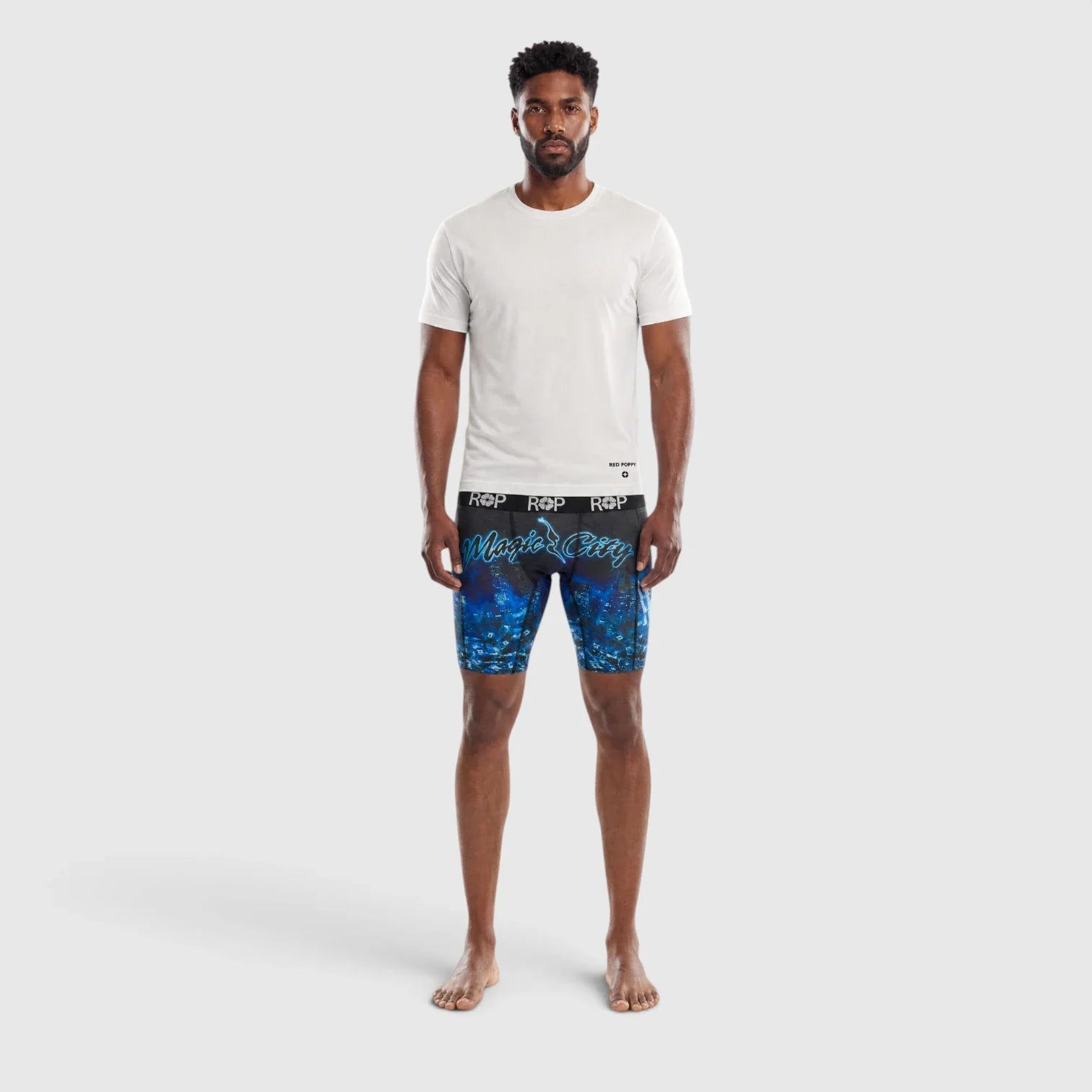Red Poppy Magic City Boxer Briefs - Graphic