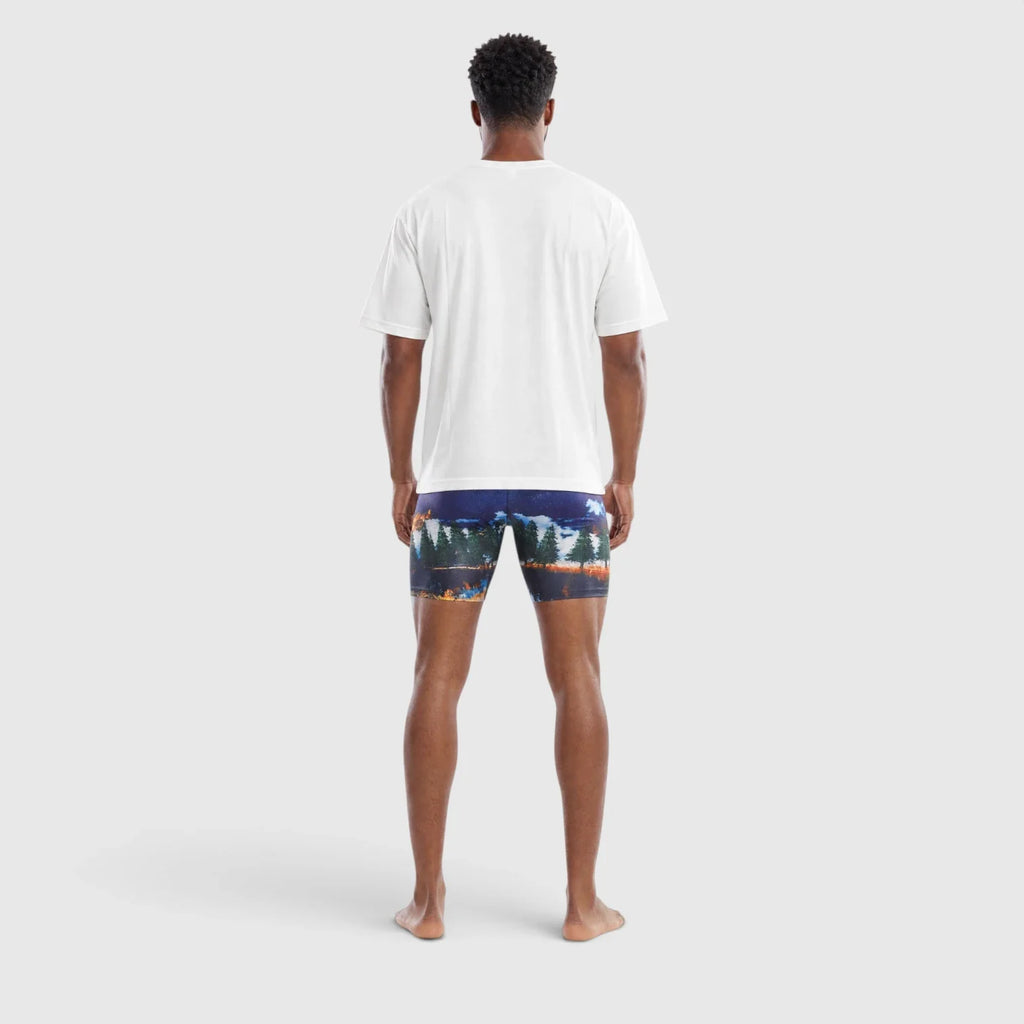Red Poppy Campfire Boxer Briefs - Graphic