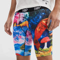 Red Poppy Mushroom Boxer Briefs - Graphic