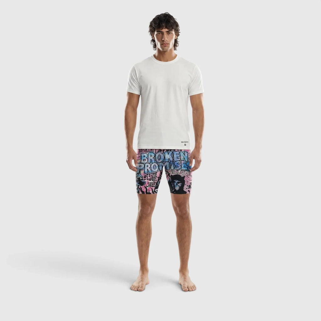 Red Poppy Broken Promises Boxer Briefs - Graphic