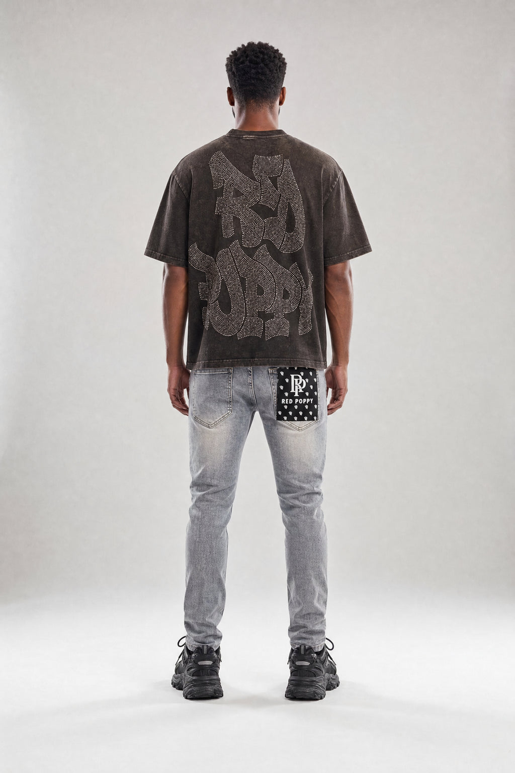 Red Poppy Star Jeans - Skinny Fit