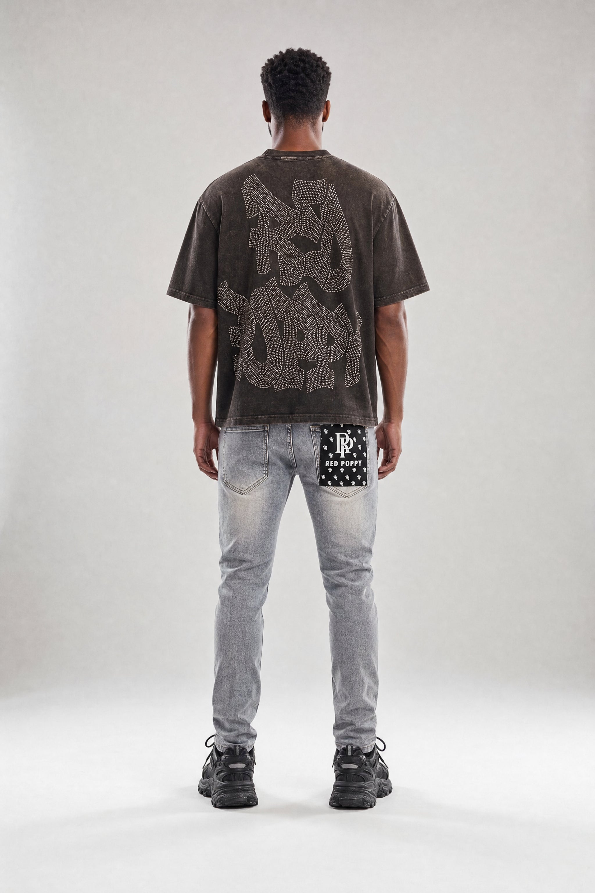 Red Poppy Star Jeans - Skinny Fit