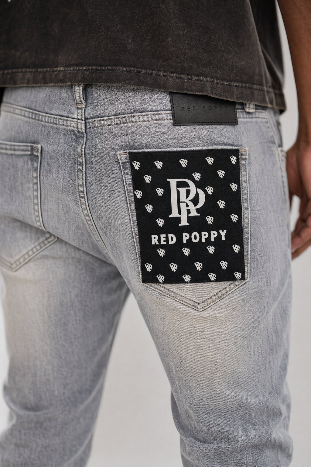 Red Poppy Star Jeans - Skinny Fit