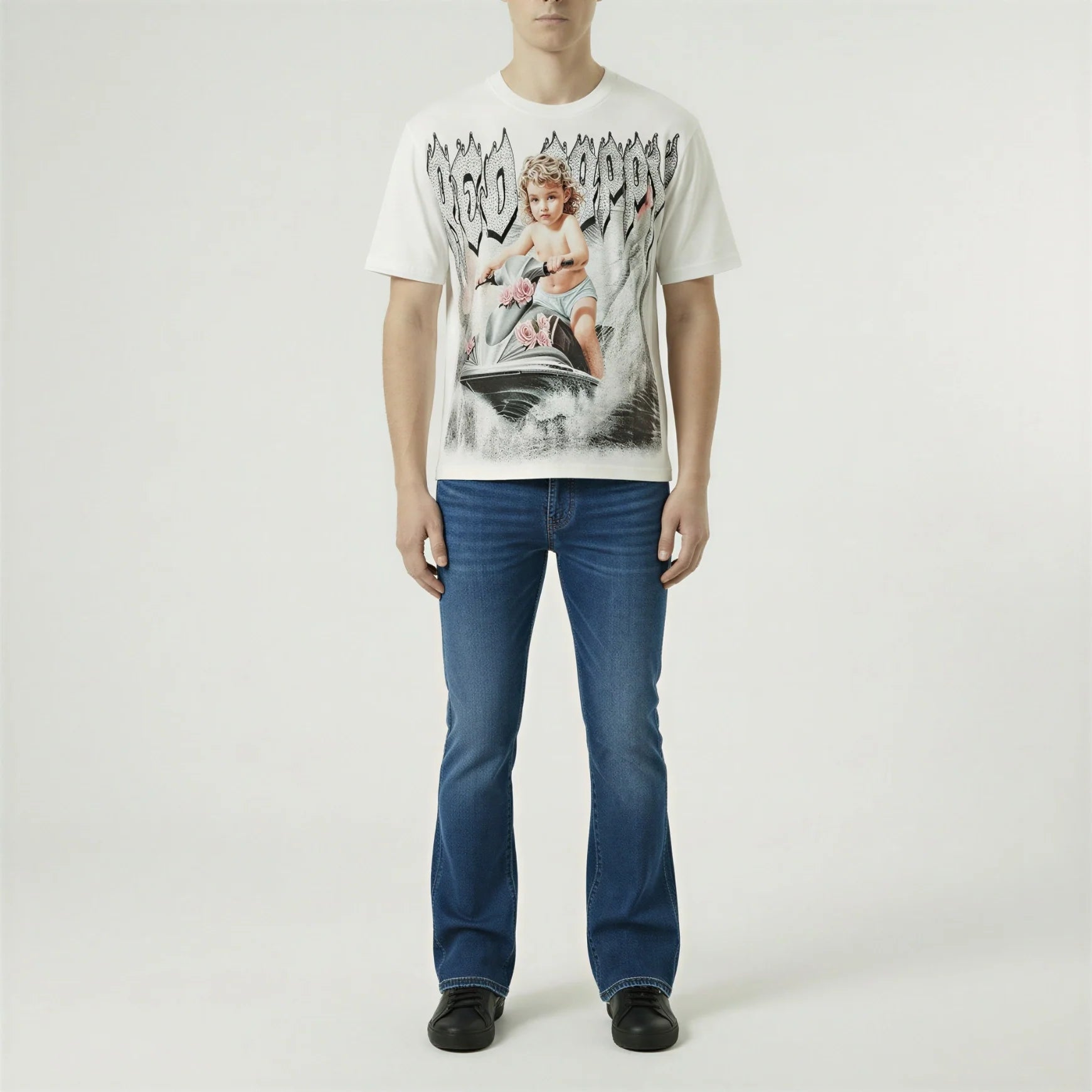 Red Poppy Angel T-Shirt - Graphic