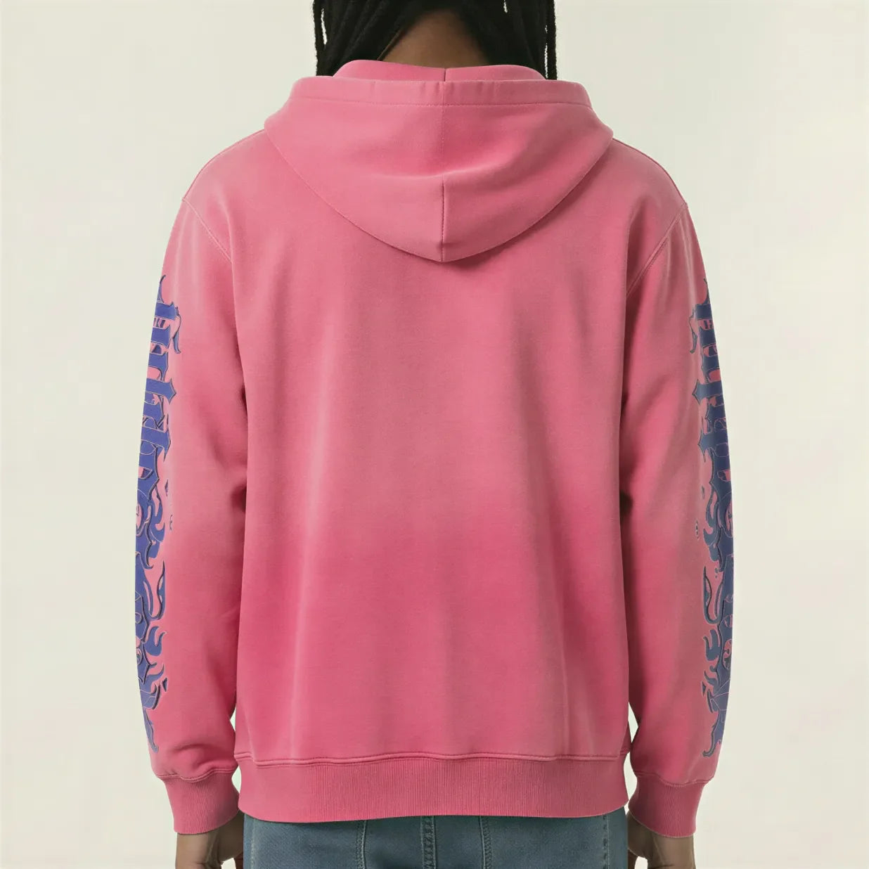 Red Poppy Robot Hoodie - Graphic