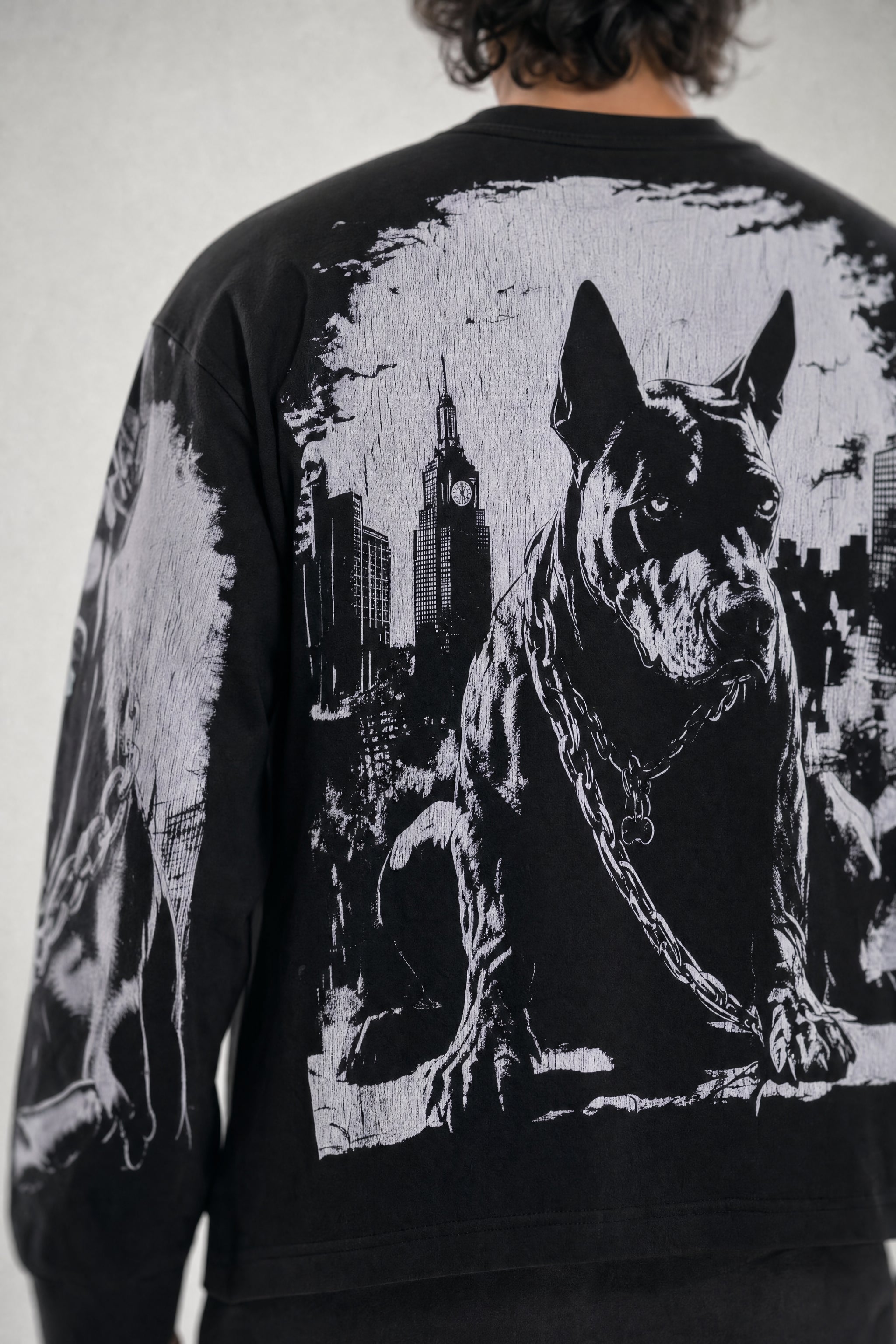 Red Poppy Dog Sweatshirt - Graphic