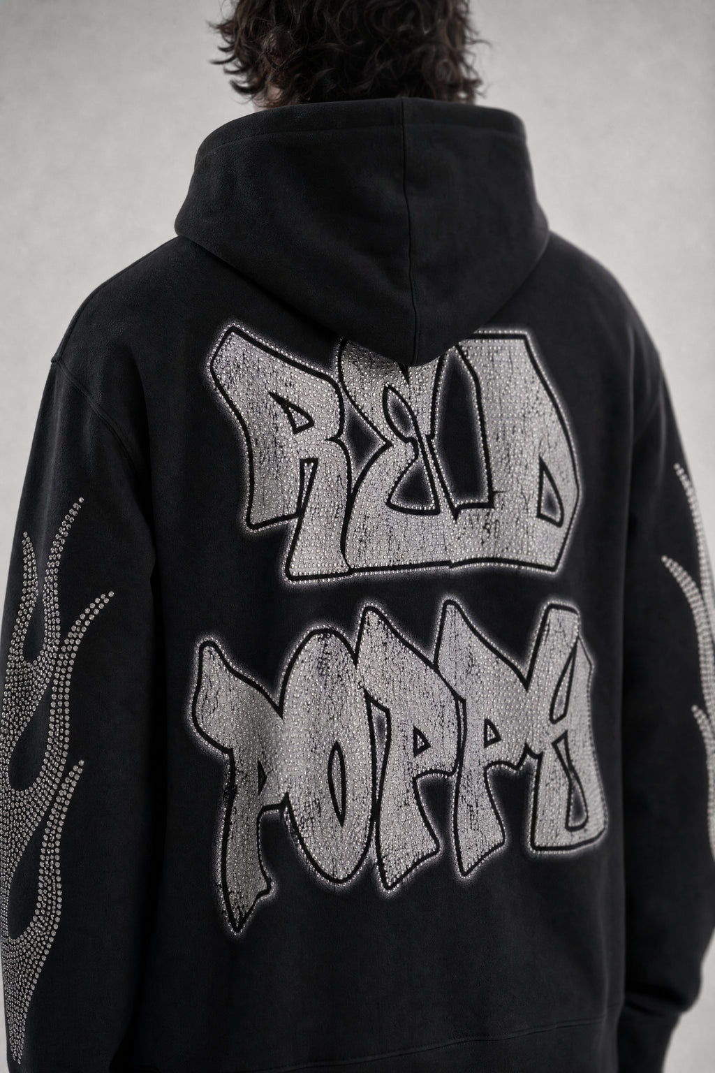 Red Poppy Angel Hoodie - Graphic