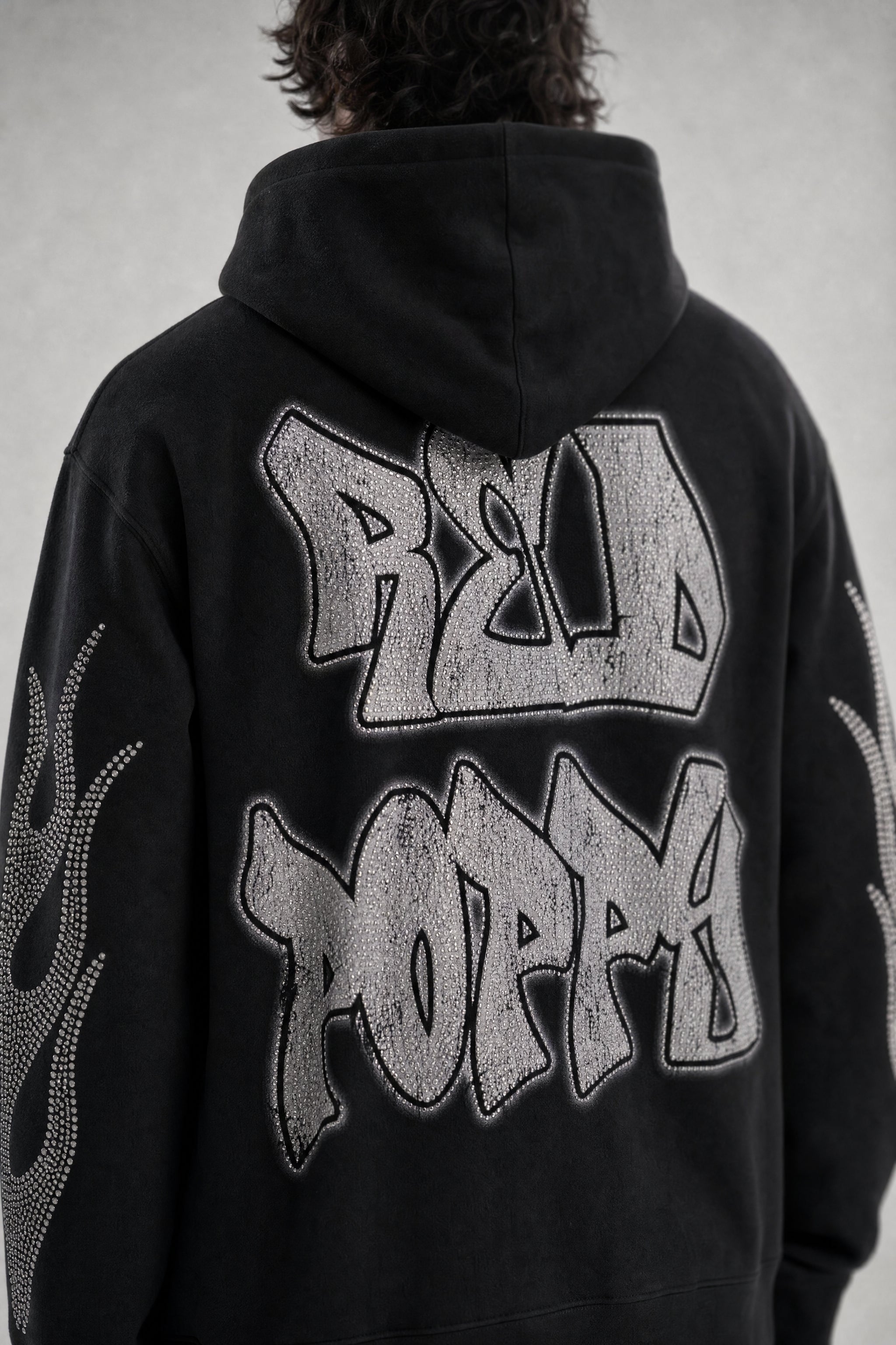 Red Poppy Angel Hoodie - Graphic