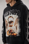 Red Poppy Angel Hoodie - Graphic