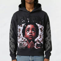 Red Poppy Prayer Hoodie - Graphic