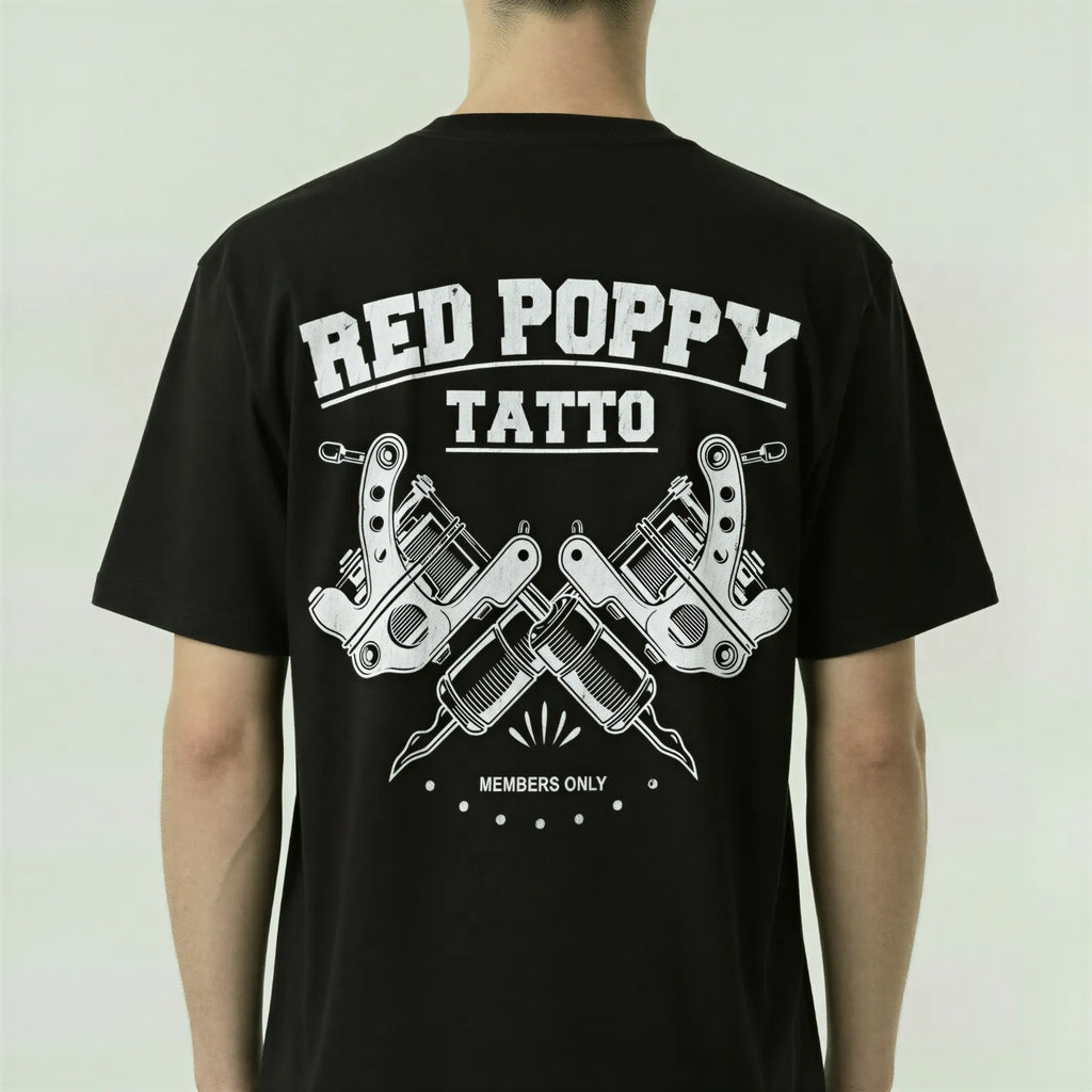 Red Poppy Eye T-Shirt - Graphic