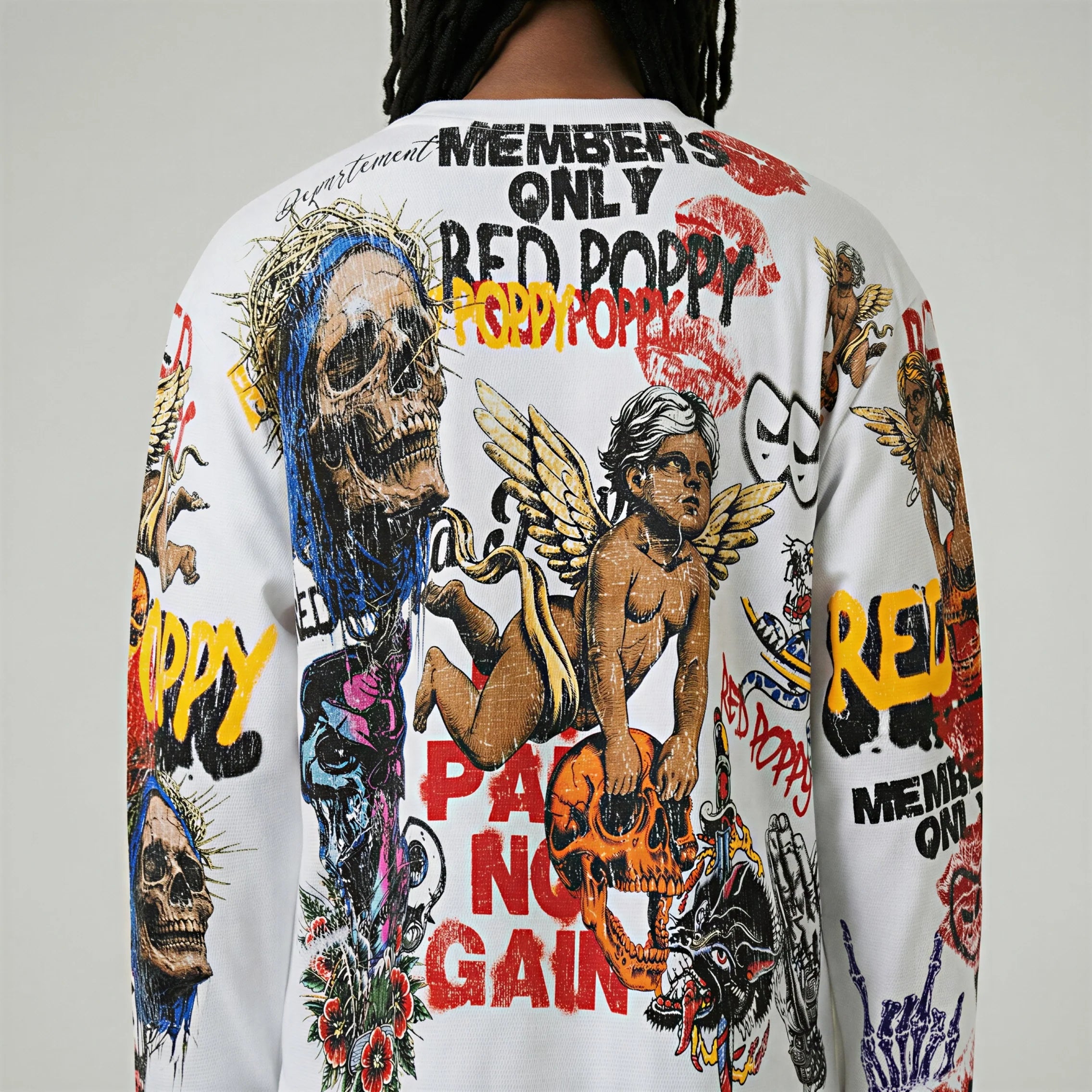 Red Poppy Good News Shirt - Graphic