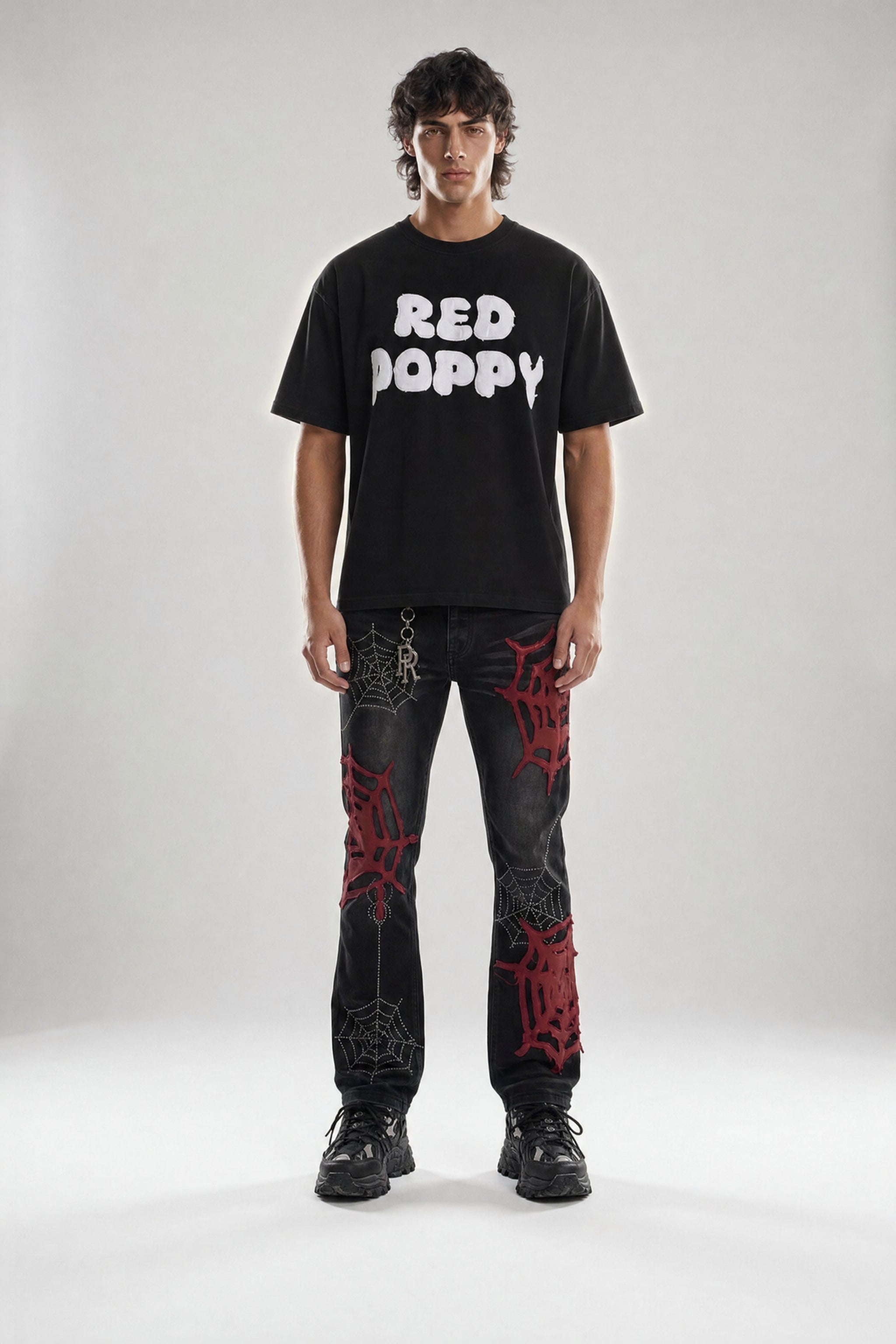 Red Poppy Bold Tee - Graphic