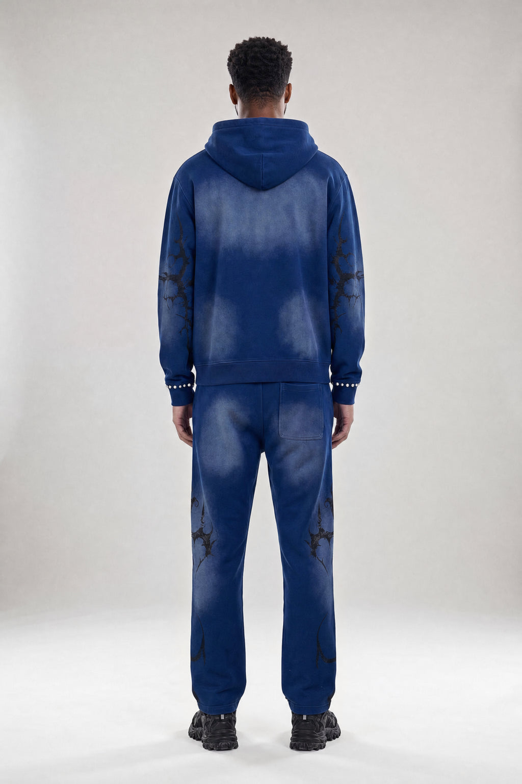 Red Poppy Graffiti Sweatpants - Relaxed Fit