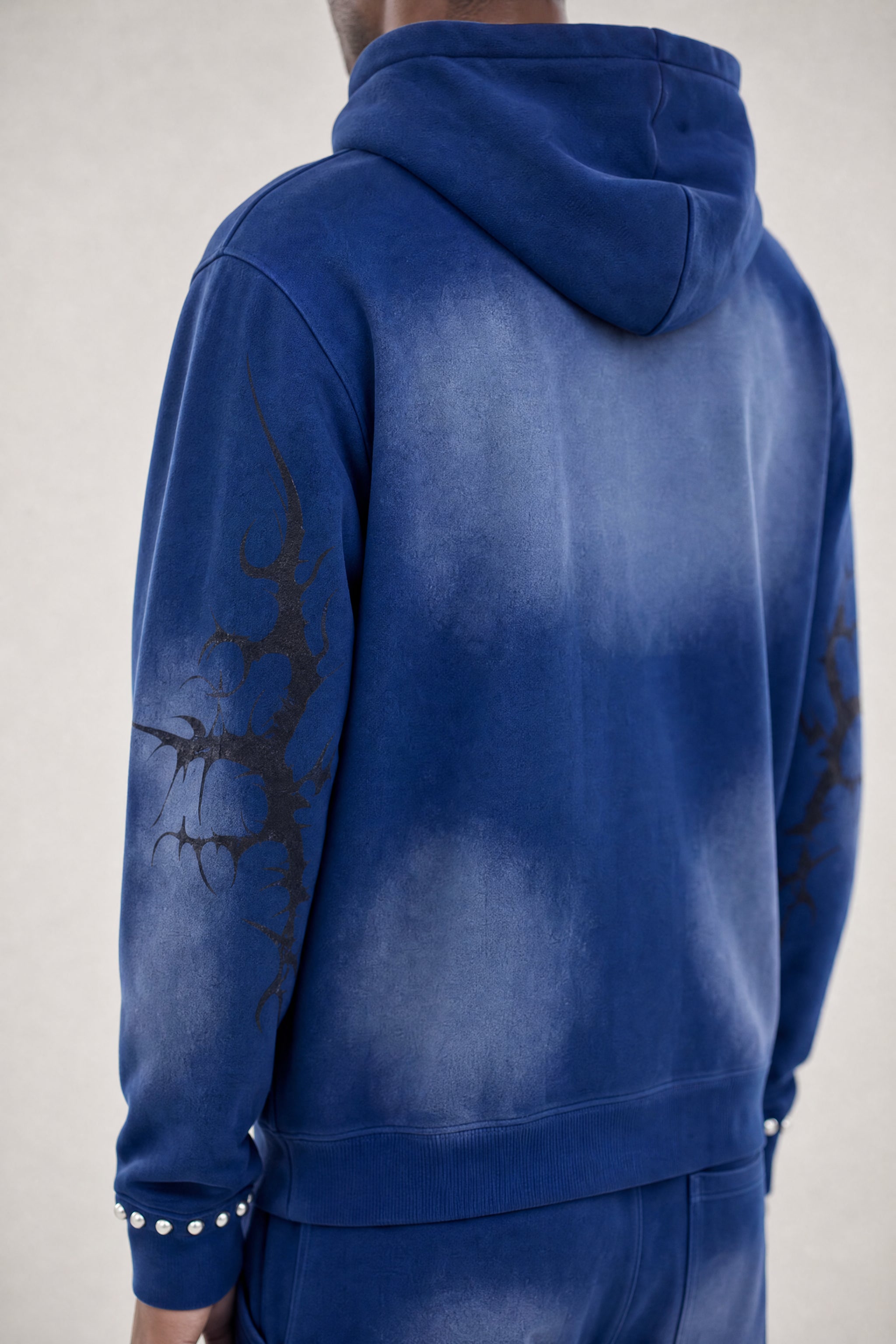 Red Poppy Star Hoodie - Graphic