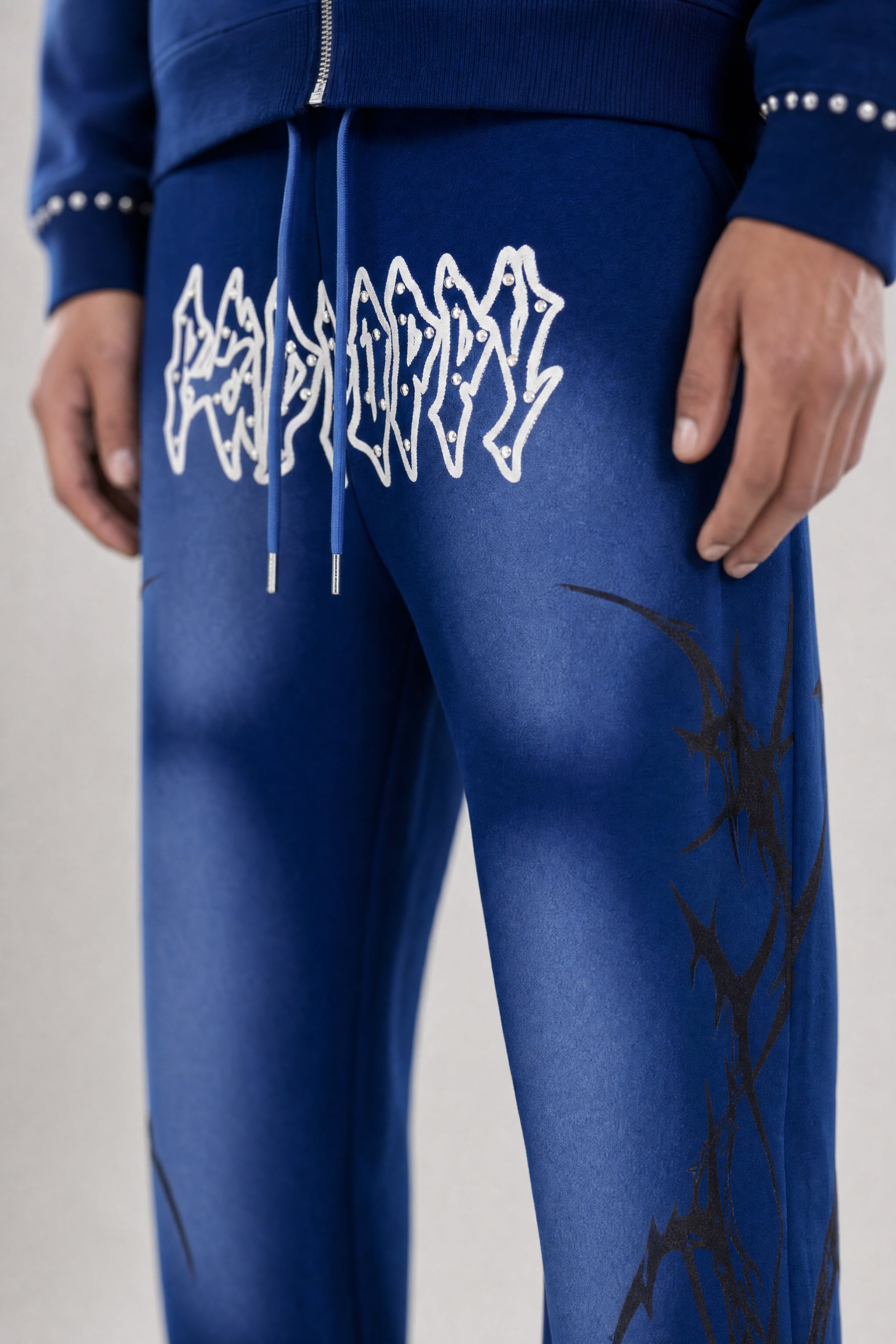 Red Poppy Graffiti Sweatpants - Relaxed Fit