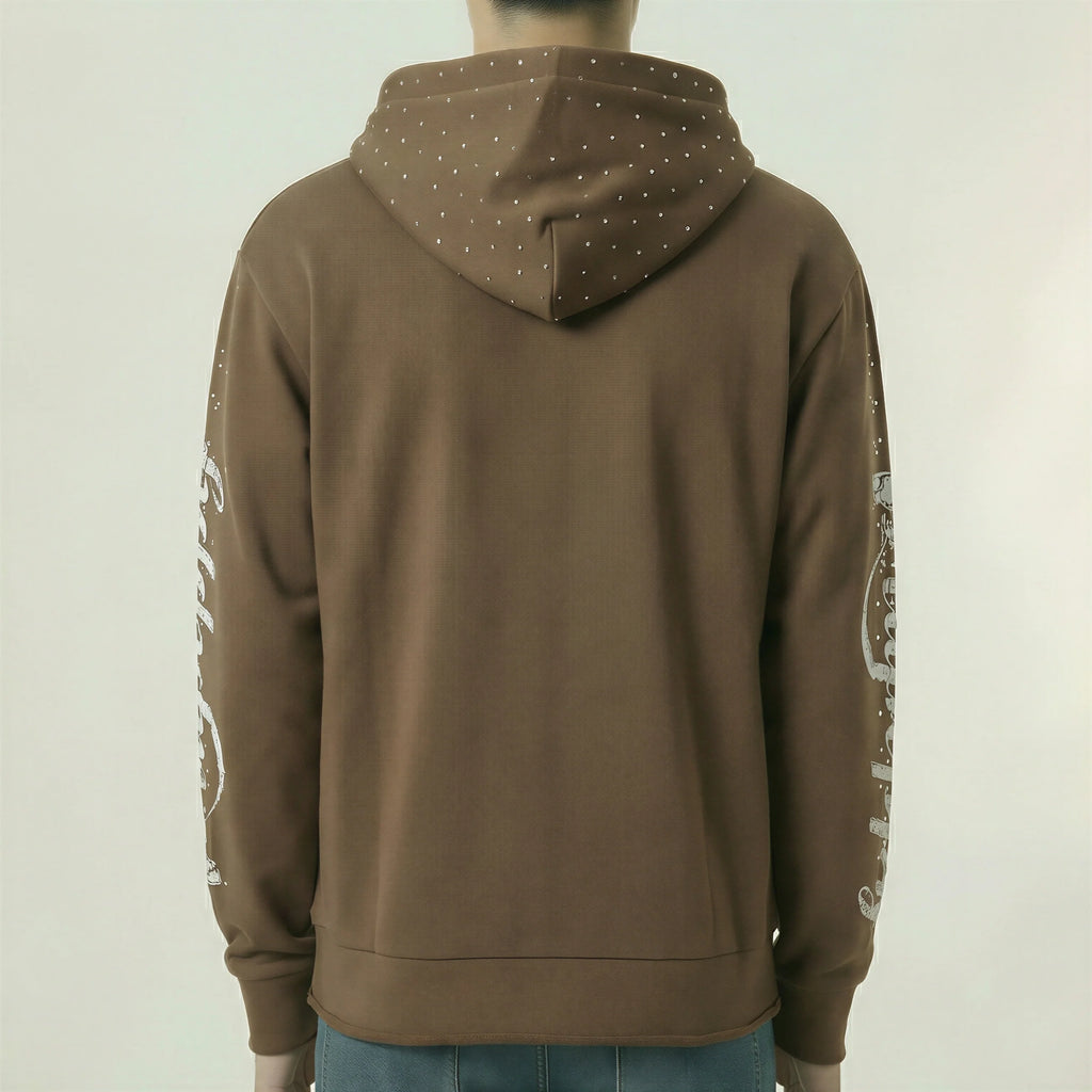 Red Poppy Angel Hoodie - Graphic