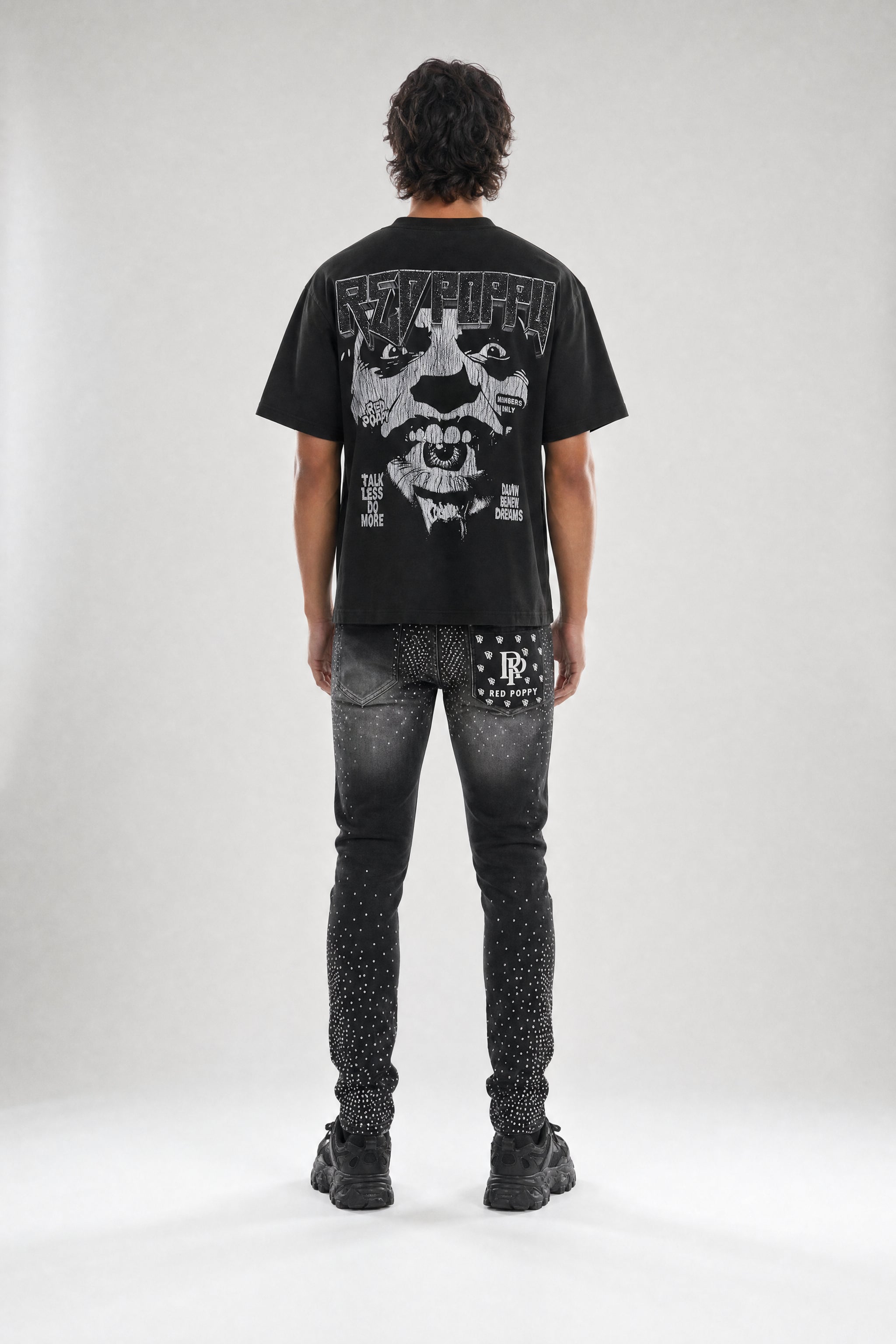 Red Poppy Teeth T-Shirt - Graphic