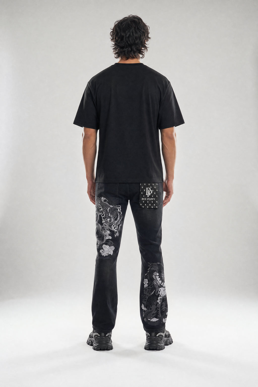 Red Poppy Logo T-Shirt - Slim Fit