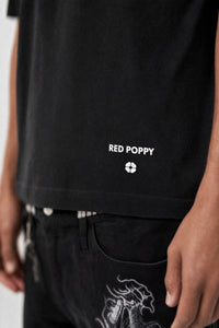Red Poppy Logo T-Shirt - Slim Fit