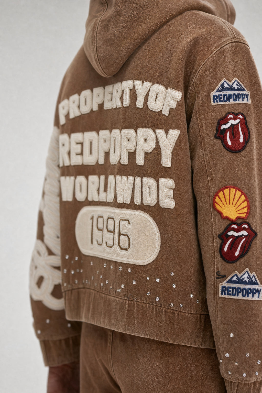 Red Poppy Property Jacket - Graphic