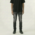 Red Poppy Graphic Jeans - Skinny Fit