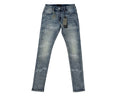 Red Poppy Script Jeans - Graphic