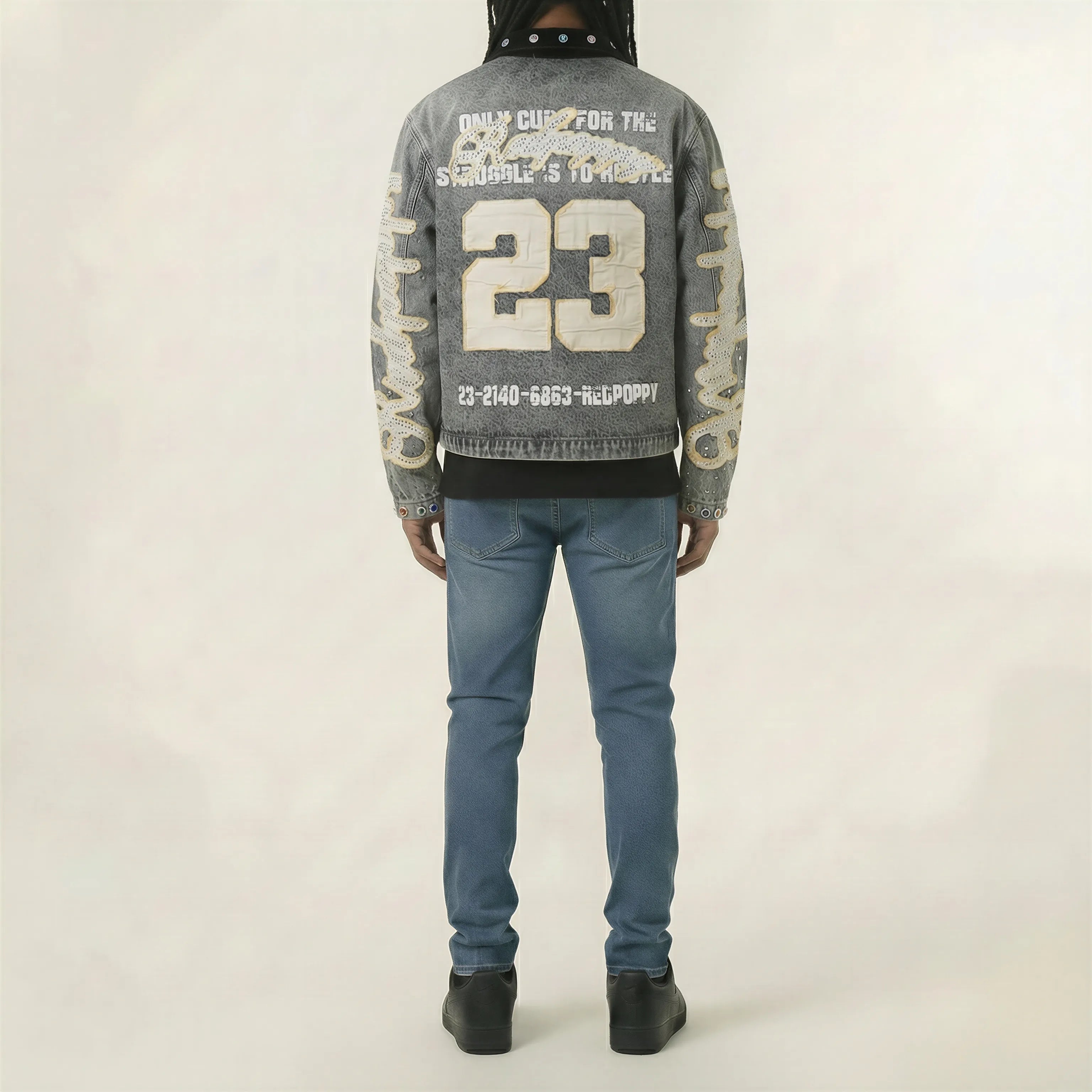 Red Poppy Bold Jacket - Graphic