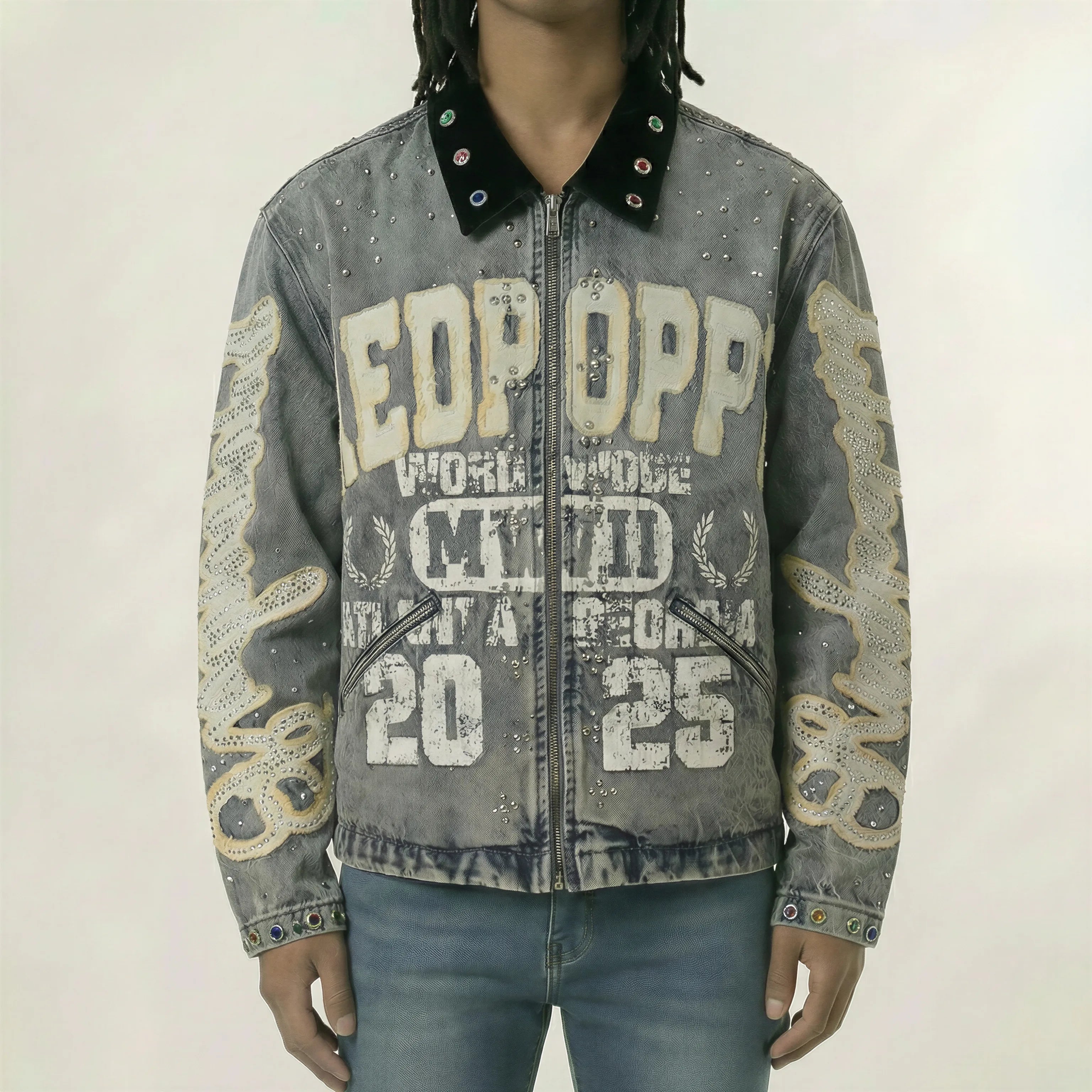 Red Poppy Bold Jacket - Graphic