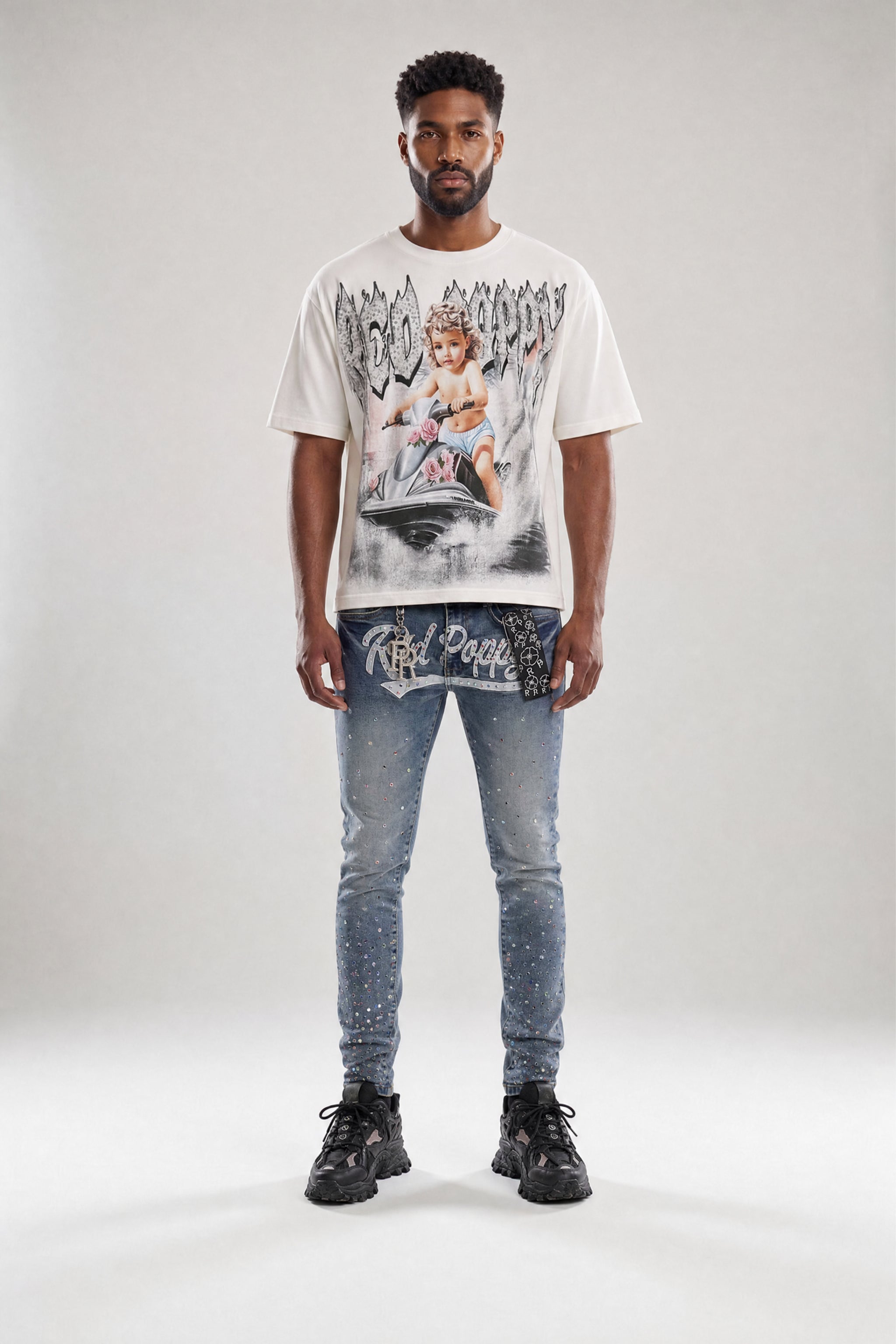 Red Poppy Angel T-Shirt - Graphic