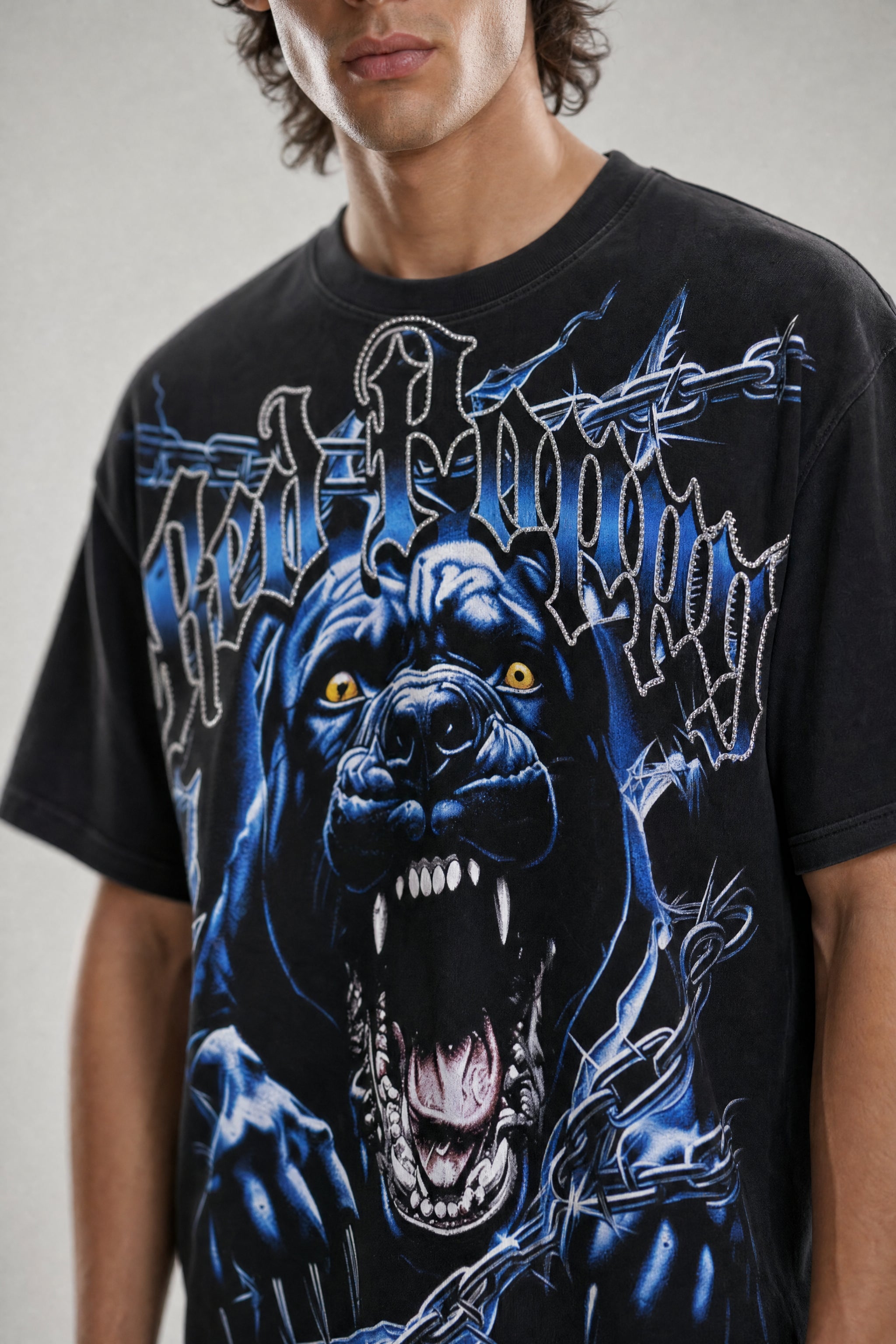 Red Poppy Panther Tee - Graphic
