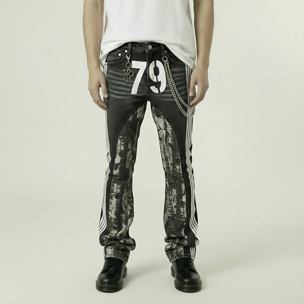 Red Poppy 79 Jeans - Graphic