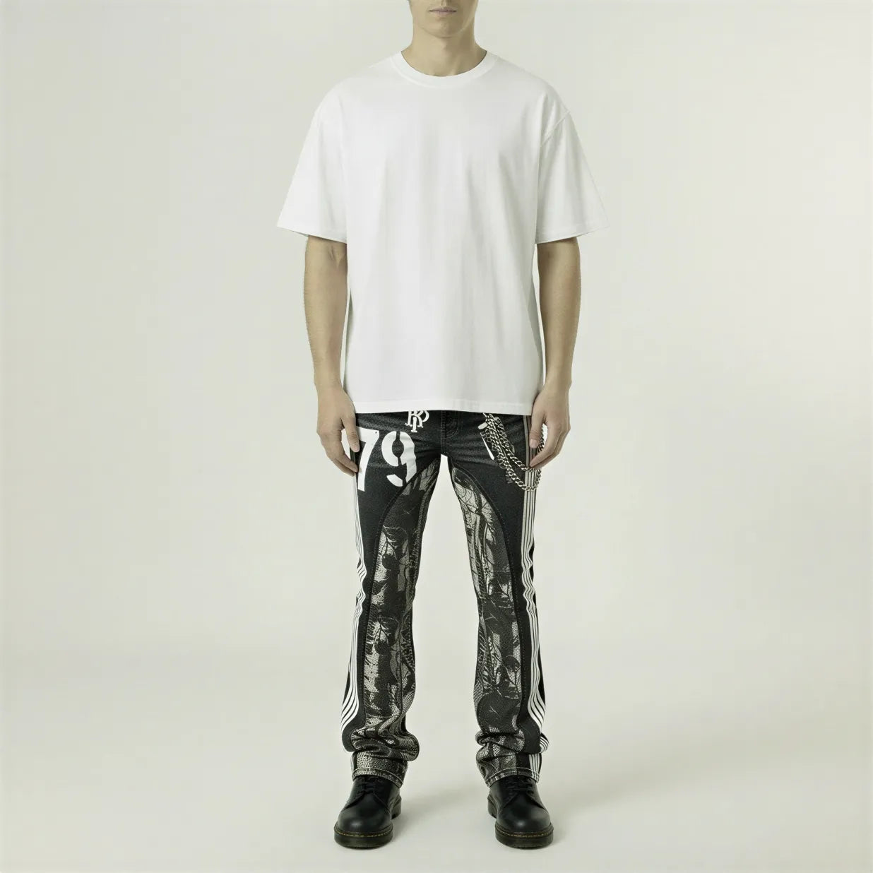 Red Poppy 79 Jeans - Graphic
