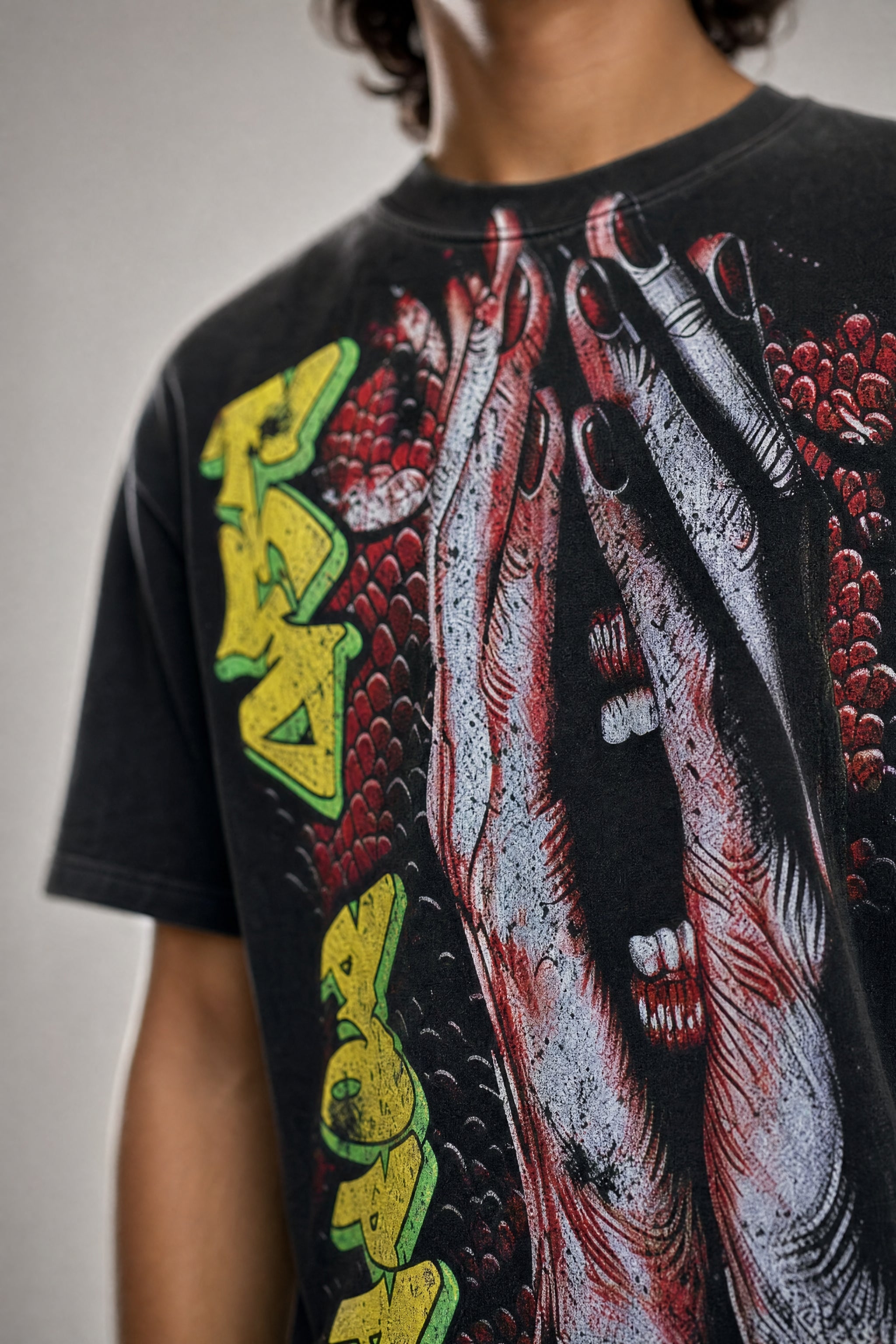 Red Poppy Hands Tee - Graphic