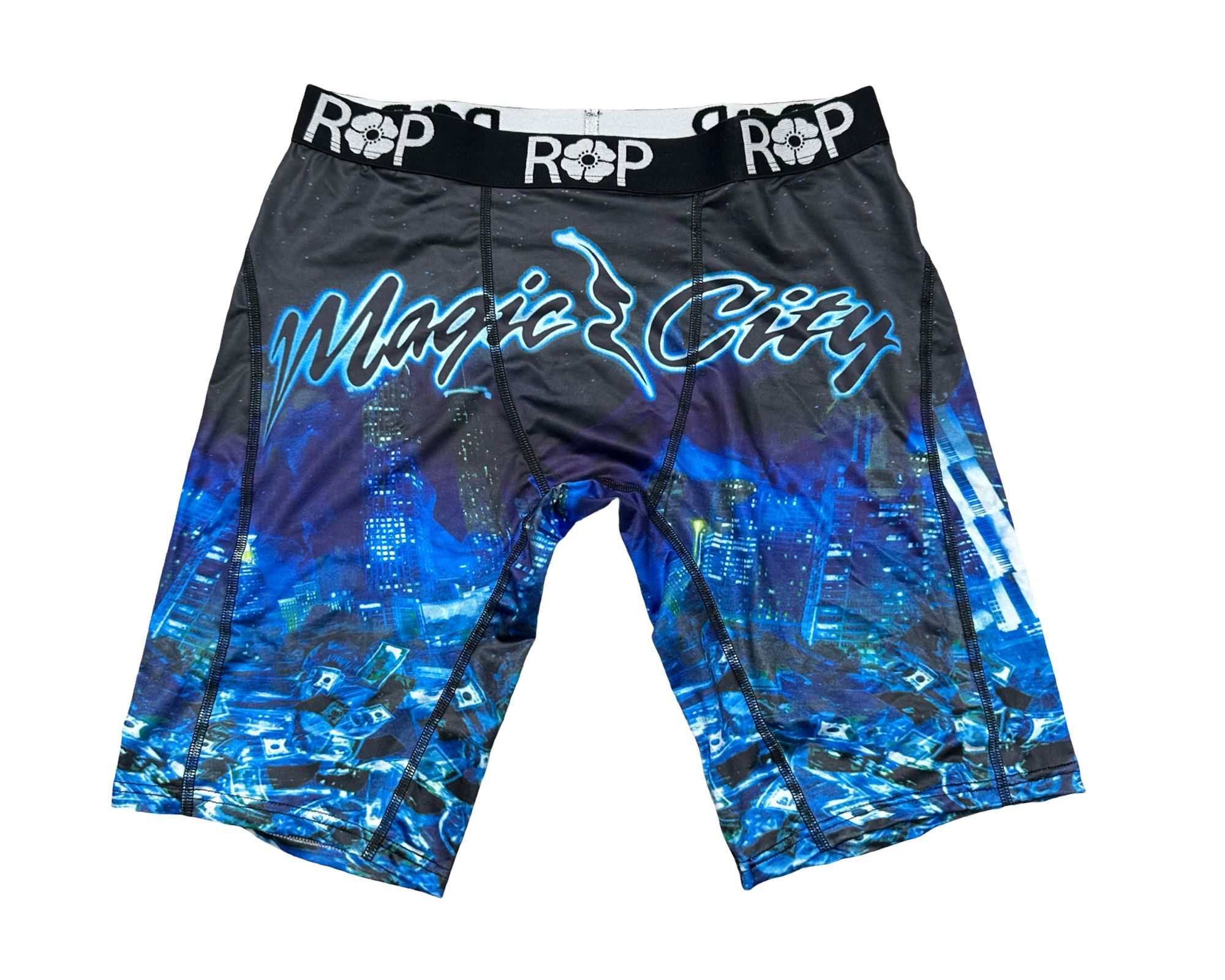 Red Poppy Magic City Boxer Briefs - Graphic