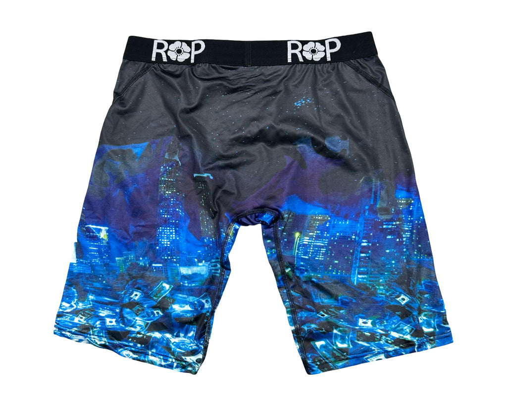 Red Poppy Magic City Boxer Briefs - Graphic