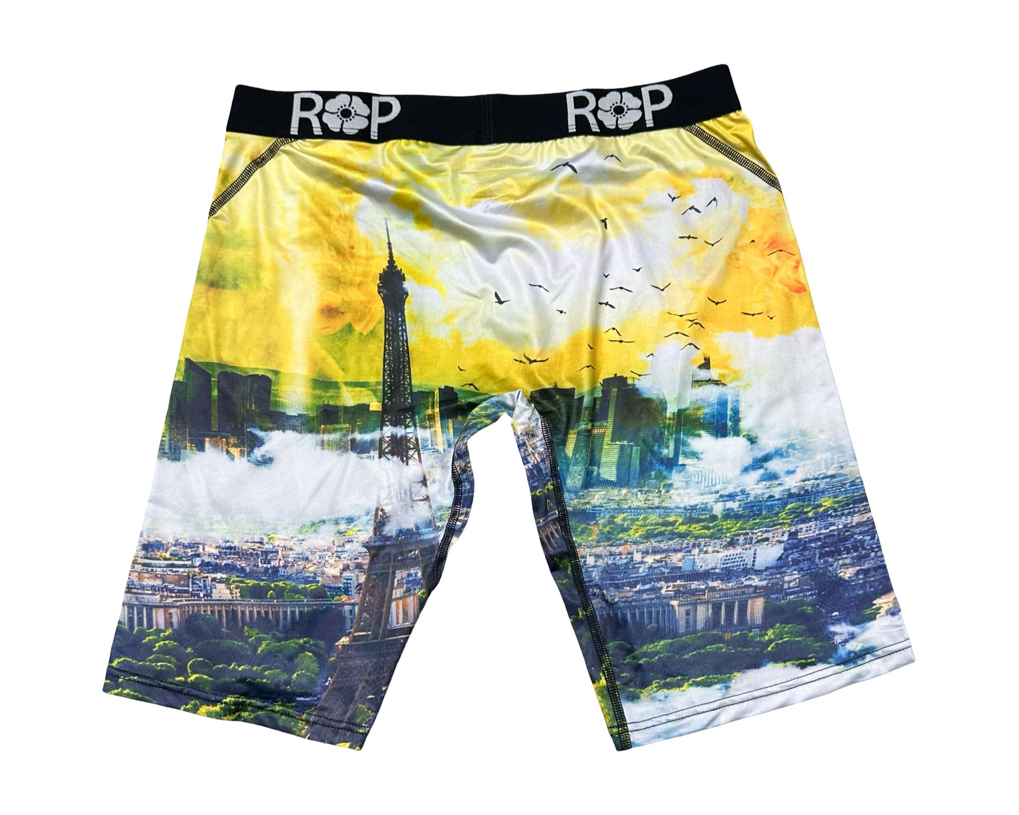 Red Poppy Landmark Boxer Briefs - Graphic