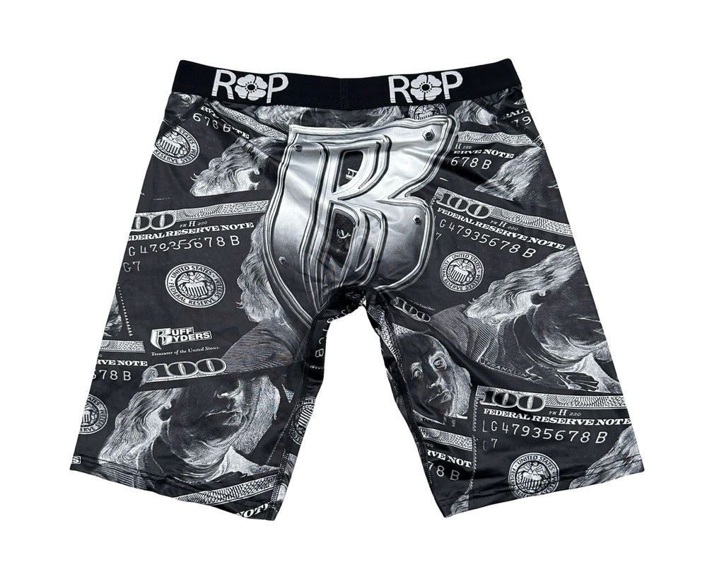 Red Poppy Money Boxer Briefs - Graphic