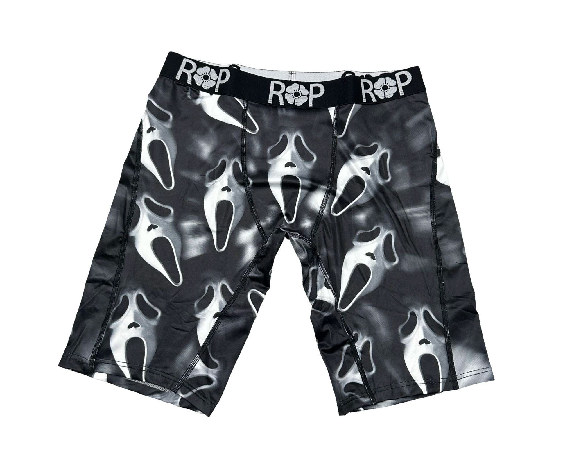 Red Poppy Scream Boxer Briefs - Graphic