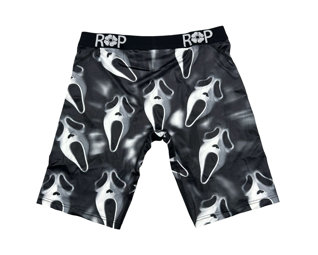 Red Poppy Scream Boxer Briefs - Graphic