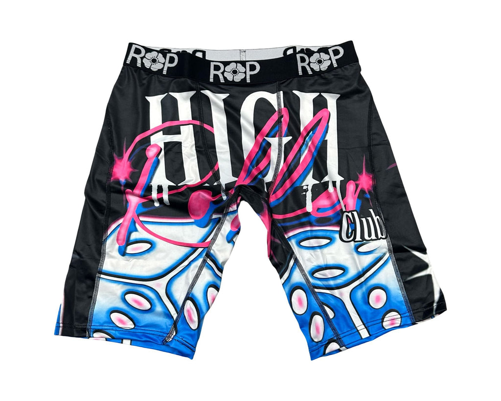 Red Poppy High Roller Boxer Briefs - Graphic