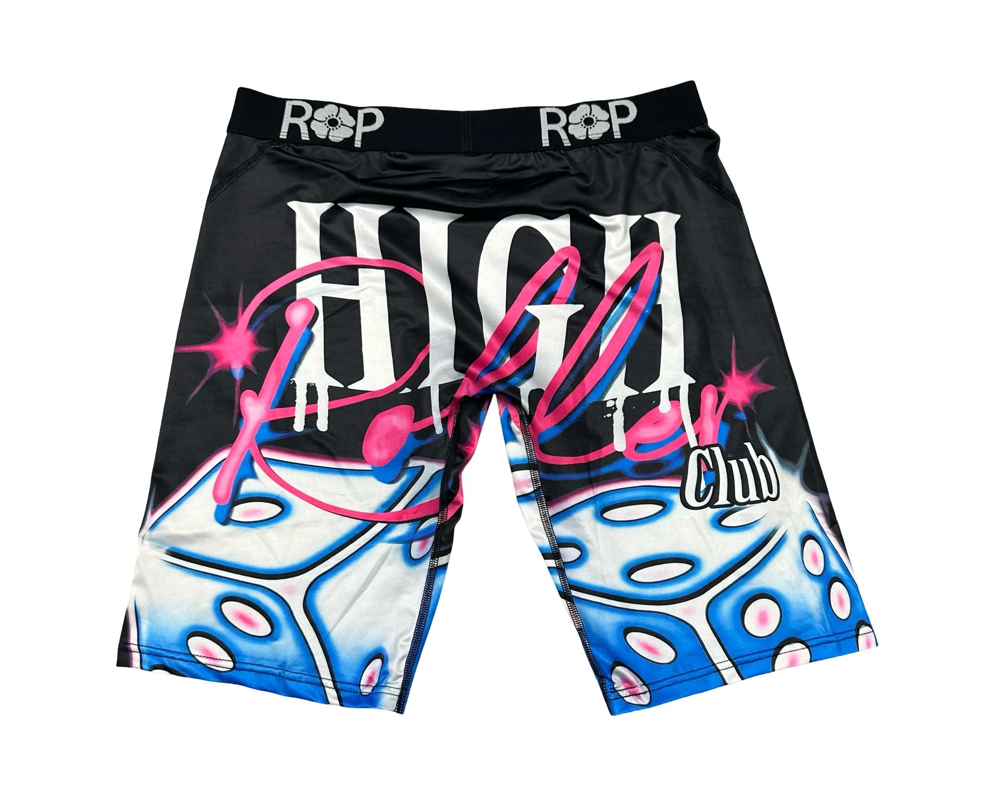 Red Poppy High Roller Boxer Briefs - Graphic