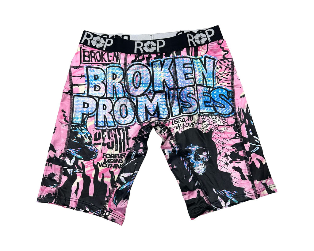 Red Poppy Broken Promises Boxer Briefs - Graphic